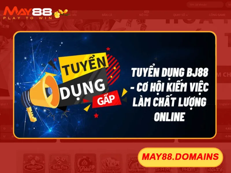 Tuyển dụng May88